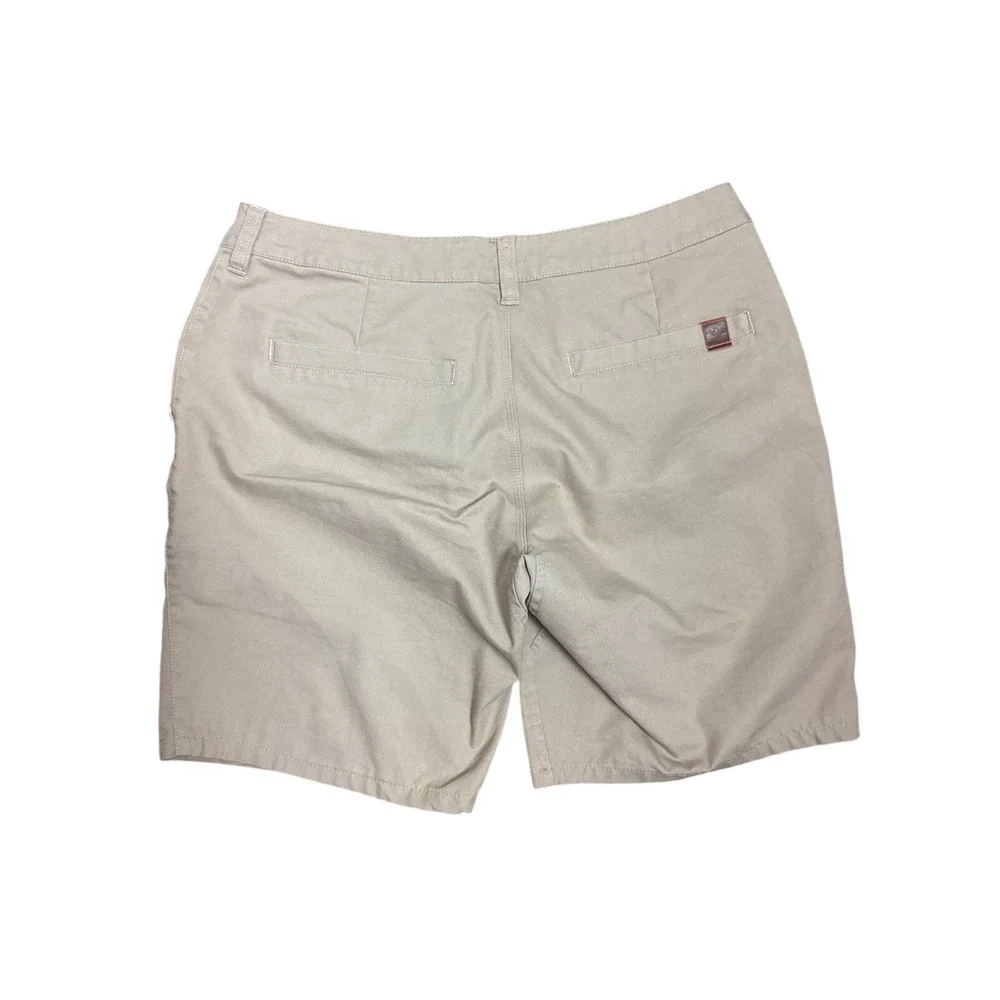 Adidas Chino Shorts Mens 34 Tan Excellent Skateboarding Rider Approved‎ Khaki